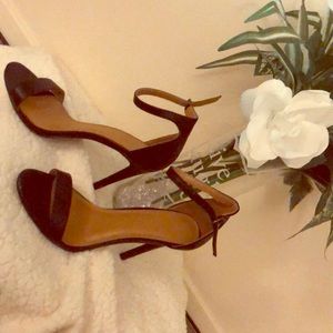 Black stiletto heels